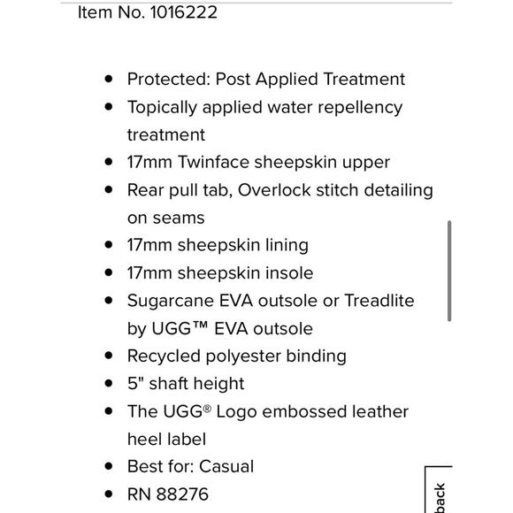 UGG Classic Mini II Boots Black •Women 7•Slip On Lined Ankle Winter 1016222 $170 - Picture 3 of 13